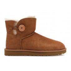 Женские UGG Mini Bailey Button II Chestnut (W)