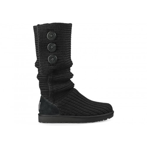 UGG Classic Cardy Knit Black (W) - женская сетка размеров