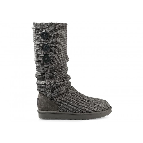 UGG Classic Cardy Knit Grey (W) - женская сетка размеров