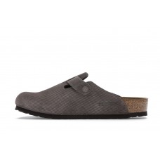 Birkenstock Boston Clogs Stussy Anthracite