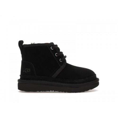 UGG Neumel Boot Black (Toddler) - детские сетка размеров