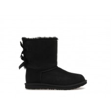 Детские UGG Bailey Bow II Boot Black (Kids)