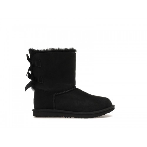 UGG Bailey Bow II Boot Black (Kids) - детская сетка размеров