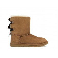 Детские UGG Bailey Bow II Boot Chestnut (Kids)