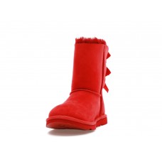 Детские UGG Bailey Bow II Boot Samba Red (Kids)