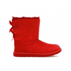 Детские UGG Bailey Bow II Boot Samba Red (Kids)