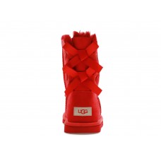 Детские UGG Bailey Bow II Boot Samba Red (Kids)