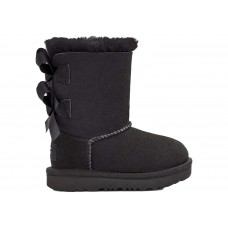 Для малыша UGG Bailey Bow II Boot Black (Toddler)