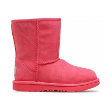 Детские UGG Classic Short II Boot Strawberry Sorbet (Kids)