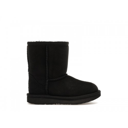 UGG Classic II Boot Black (Toddler) - детские сетка размеров