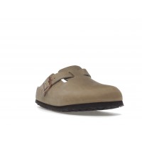 Birkenstock Boston Soft Footbed Oiled Leather Tobacco Brown
