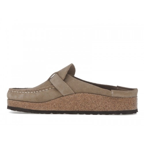 Birkenstock Buckley Suede Gray Taupe - мужская сетка размеров