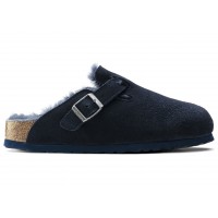 Birkenstock Boston Shearling Suede Night