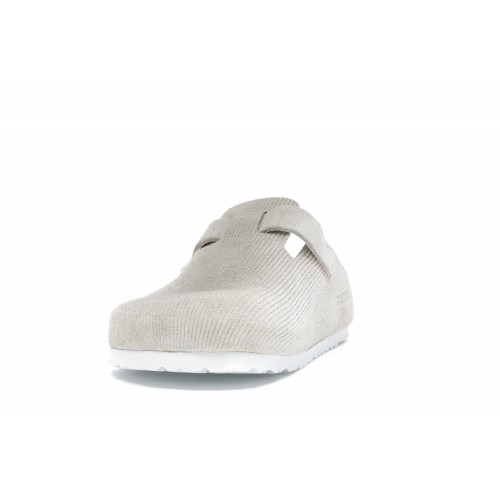 Birkenstock Boston Clogs Stussy Bone - мужская сетка размеров