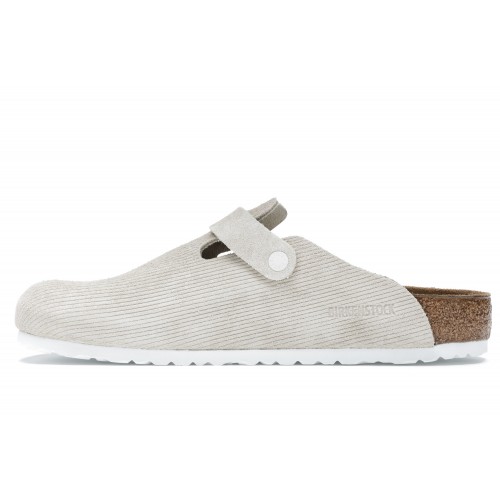 Birkenstock Boston Clogs Stussy Bone - мужская сетка размеров