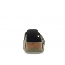 Birkenstock Boston Vegan Birkibuc Khaki