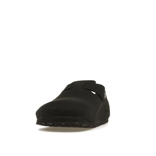 Birkenstock Boston Vegan Birkibuc Black - мужская сетка размеров