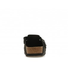 Birkenstock Boston Vegan Birkibuc Black