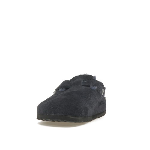 Birkenstock Boston Shearling Suede Midnight - мужская сетка размеров