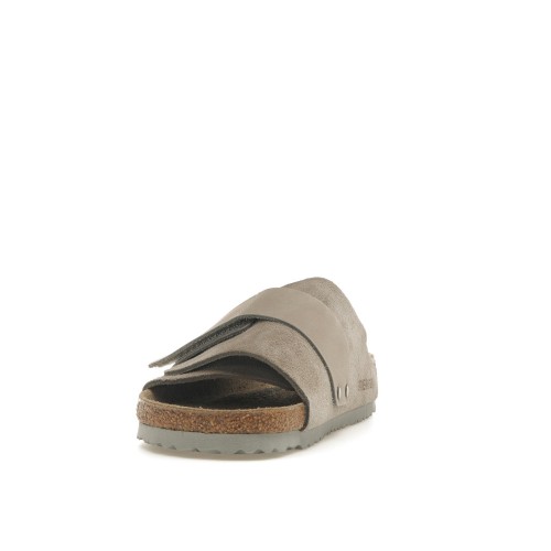 Birkenstock Kyoto Nubuck Suede Stone Coin - мужская сетка размеров