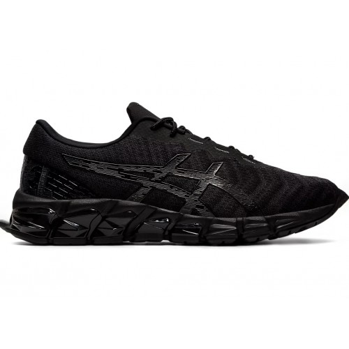 Кроссы ASICS Gel-Quantum 180 5 Triple Black - мужская сетка размеров