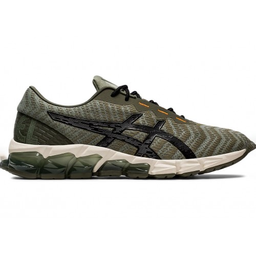 Кроссы ASICS Gel-Quantum 180 5 Mantle Green - мужская сетка размеров