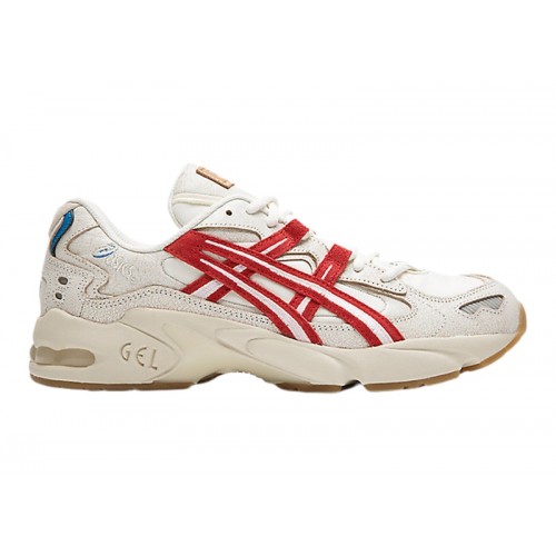 ASICS Gel-Kayano 5 OG Retro Tokyo Pack White Classic Red - мужская сетка размеров