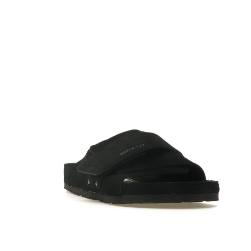 Birkenstock Kyoto Suede Black - мужская сетка размеров