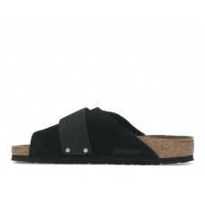 Birkenstock Kyoto Nubuck Suede Black