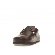 Birkenstock Boston Bold Leather Roast Brown