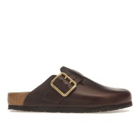 Birkenstock Boston Bold Leather Roast Brown