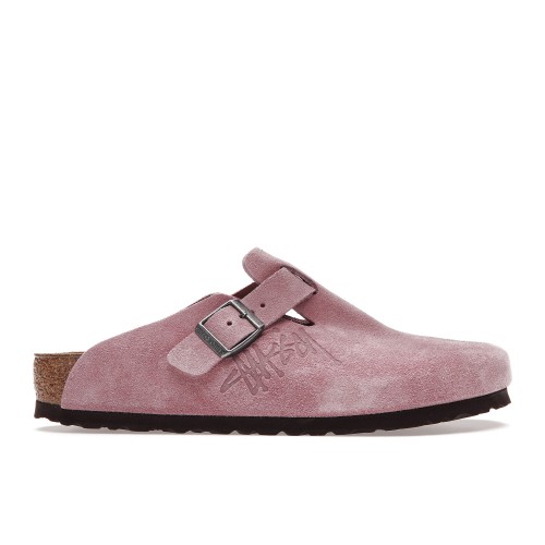 Birkenstock Boston Clog Stussy Dusty Pink (2021) - мужская сетка размеров