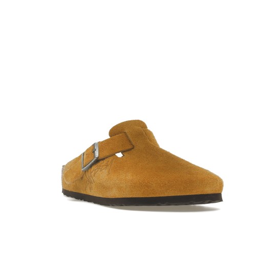 Birkenstock Boston Clog Stussy Caramel (2021) - мужская сетка размеров