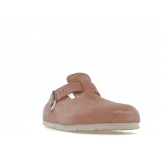 Birkenstock Boston Soft Footbed Suede Pink Clay