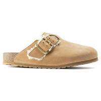 Birkenstock Boston Bold Shearling Cognac