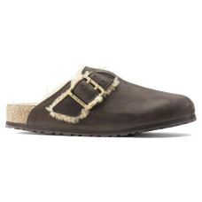 Birkenstock Boston Bold Shearling Espresso