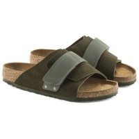 Birkenstock Kyoto Suede Thyme Green