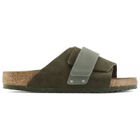 Birkenstock Kyoto Suede Thyme Green