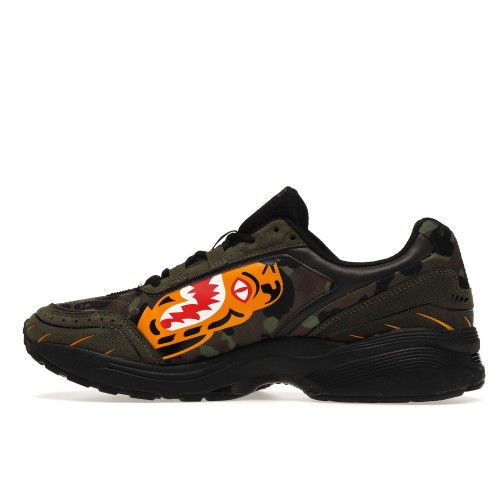 Кроссы ASICS Gel-1090 A Bathing Ape Tiger Camo - мужская сетка размеров