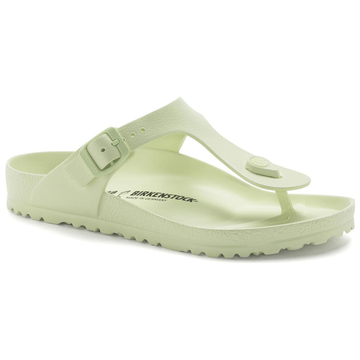 Birkenstock Gizeh Essentials EVA Faded Lime - мужская сетка размеров Birkenstock Gizeh Essentials EVA Faded Lime - мужская сетка размеров
