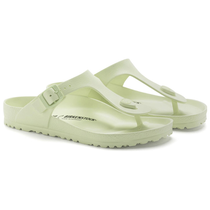 Birkenstock Gizeh Essentials EVA Faded Lime - мужская сетка размеров Birkenstock Gizeh Essentials EVA Faded Lime - мужская сетка размеров