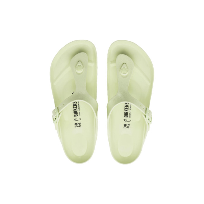 Birkenstock Gizeh Essentials EVA Faded Lime - мужская сетка размеров Birkenstock Gizeh Essentials EVA Faded Lime - мужская сетка размеров