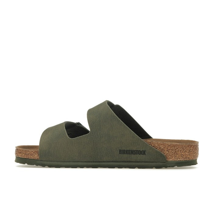 Birkenstock Arizona Vegan Microfiber Desert Dust Thyme - мужская сетка размеров Birkenstock Arizona Vegan Microfiber Desert Dust Thyme - мужская сетка размеров