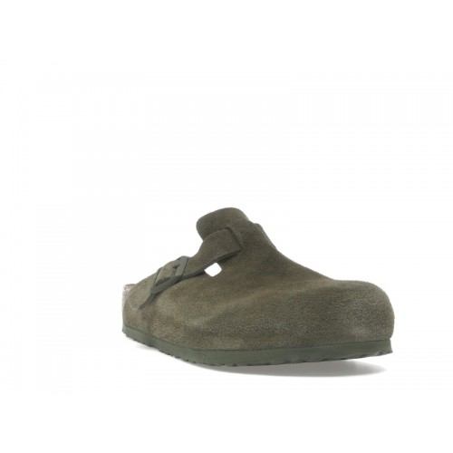 Birkenstock Boston Suede Thyme - мужская сетка размеров