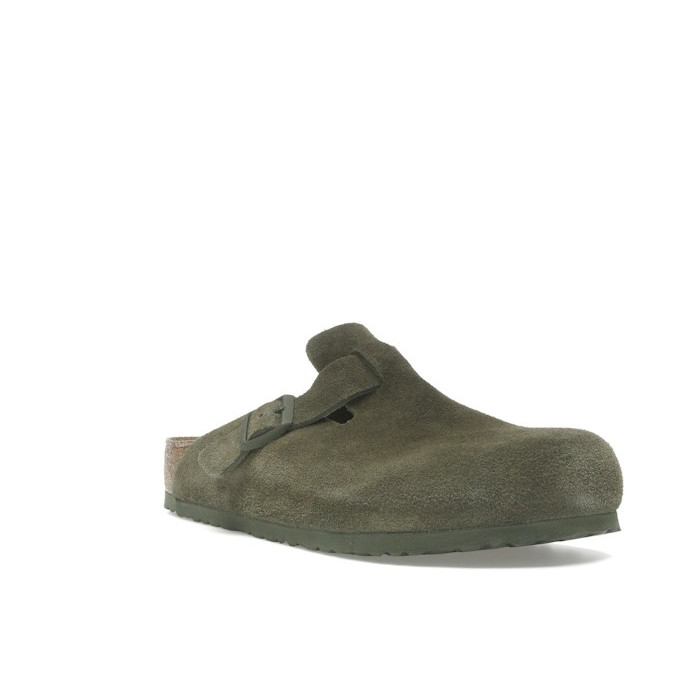 Birkenstock Boston Suede Thyme - мужская сетка размеров Birkenstock Boston Suede Thyme - мужская сетка размеров