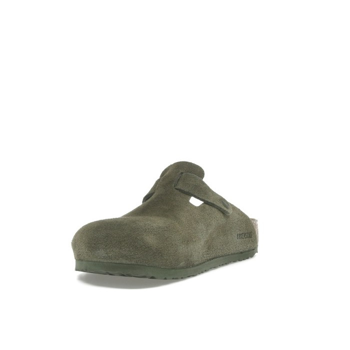 Birkenstock Boston Suede Thyme - мужская сетка размеров Birkenstock Boston Suede Thyme - мужская сетка размеров