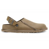 Birkenstock Lutry Suede Gray Taupe