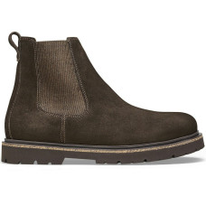 Birkenstock Highwood Slip On Suede Leather Mocca