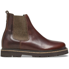 Женские Birkenstock Highwood Slip On Leather Chocolate (W)
