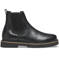 Женские Birkenstock Highwood Slip On Leather Black (W)